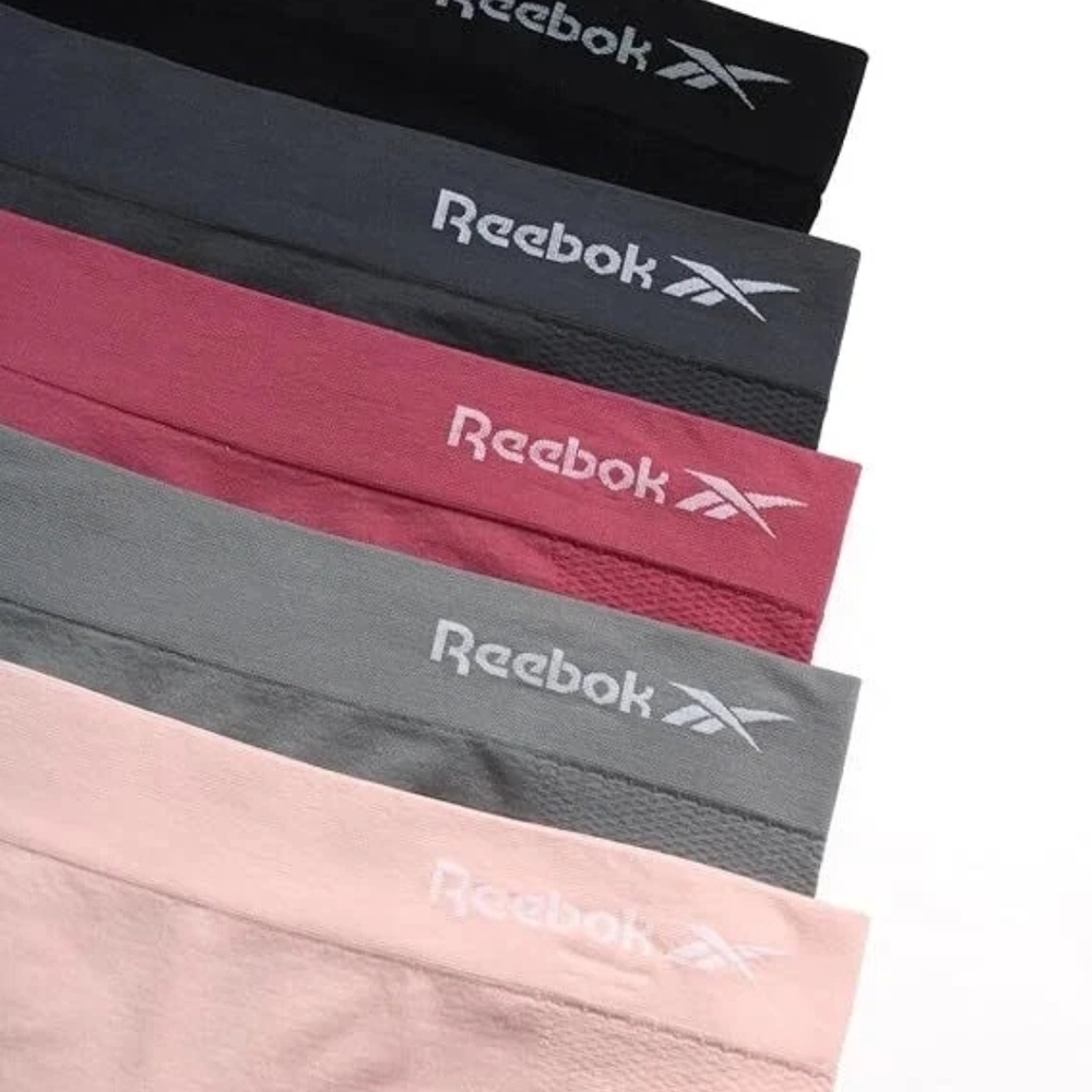 Reebok Women's Seamless Boyshorts - 5 Pack - Picture 2 of 4